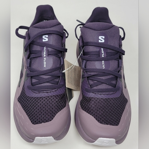 Salomon Ultra Flow Gore-Tex Women's Size 9.5 Sneakers Running Shoes Purple New - Picture 7 of 12